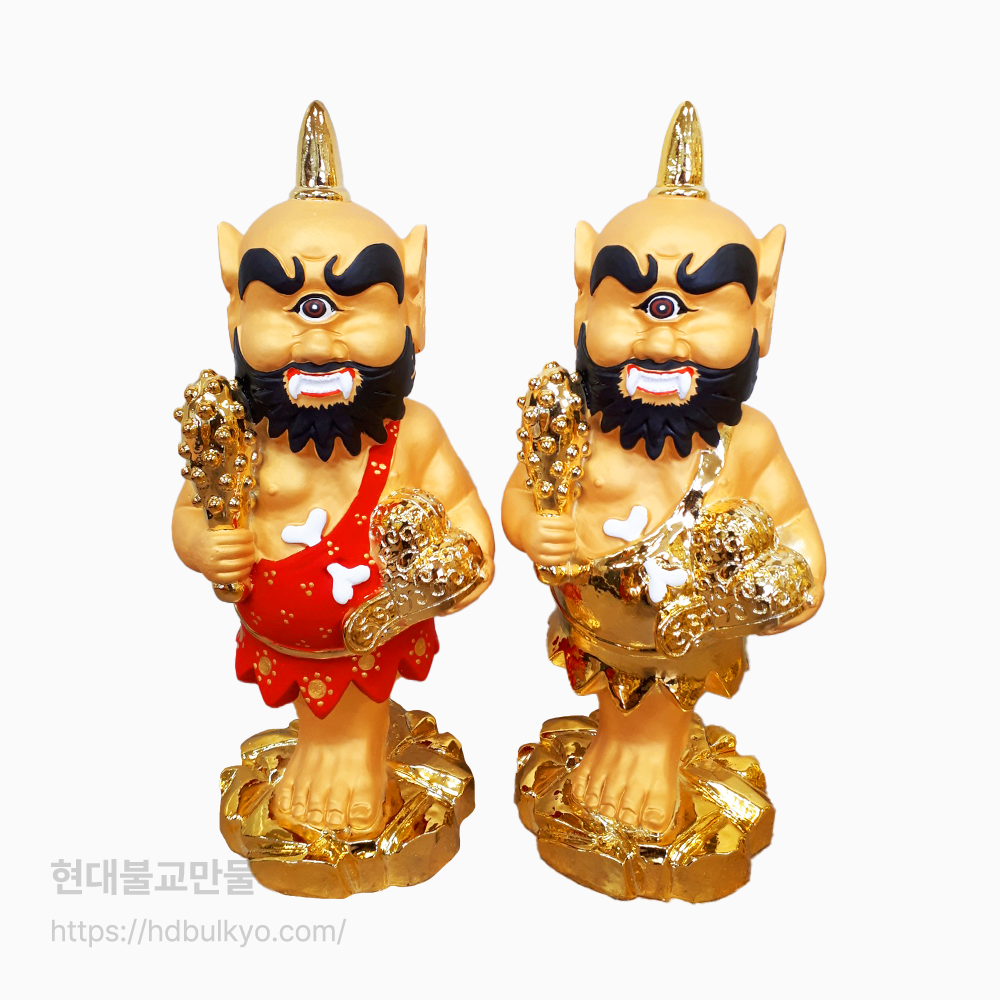 1자 외발도깨비(홍/금) 2종 : 현대만물백화점