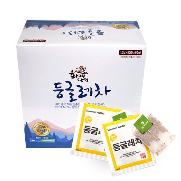 화개농협 화개장터 둥굴레차 50티백x2박스 : 예찬닷컴