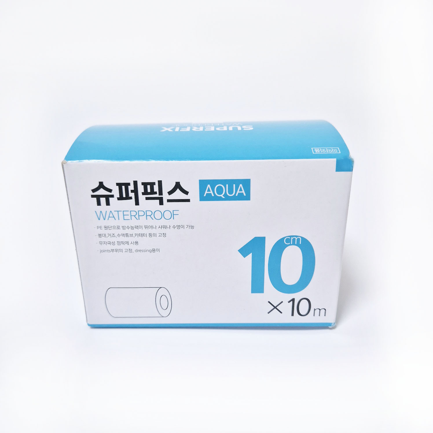 슈퍼픽스 아쿠아 방수 밴드 반창고 투명 잘라쓰는 필름 테이프 물 제왕절개 샤워 : 두리메디