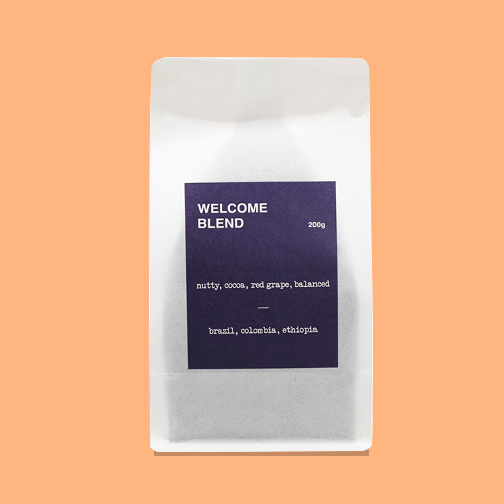 [땡큐로스터스] 원두커피 홀빈 로스팅 고소한 웰컴블렌드 200g,500g,1kg : 땡큐로스터스