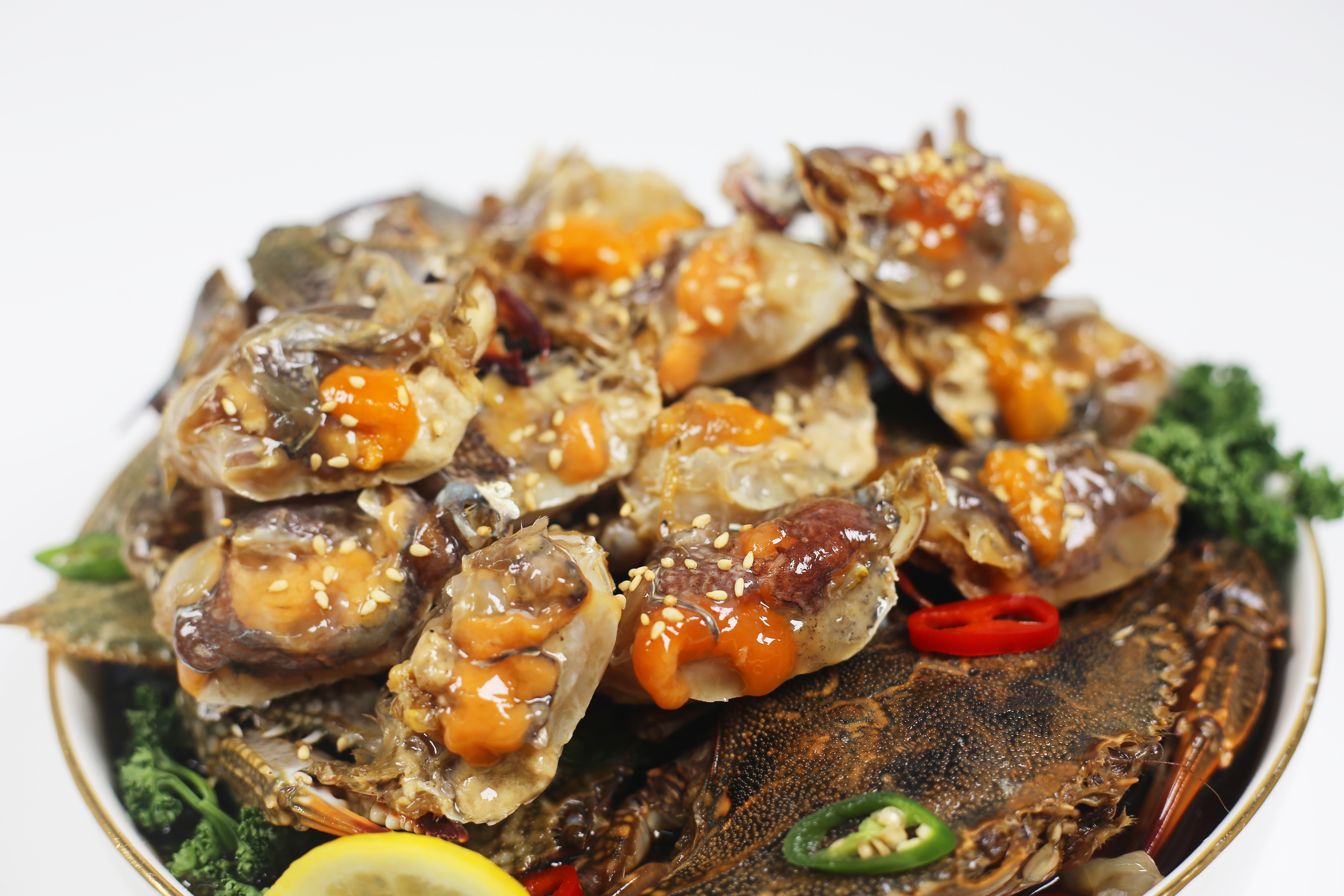 알꽉찬 알배기 암 꽃게장 간장게장 3kg+3kg : 프레시부전