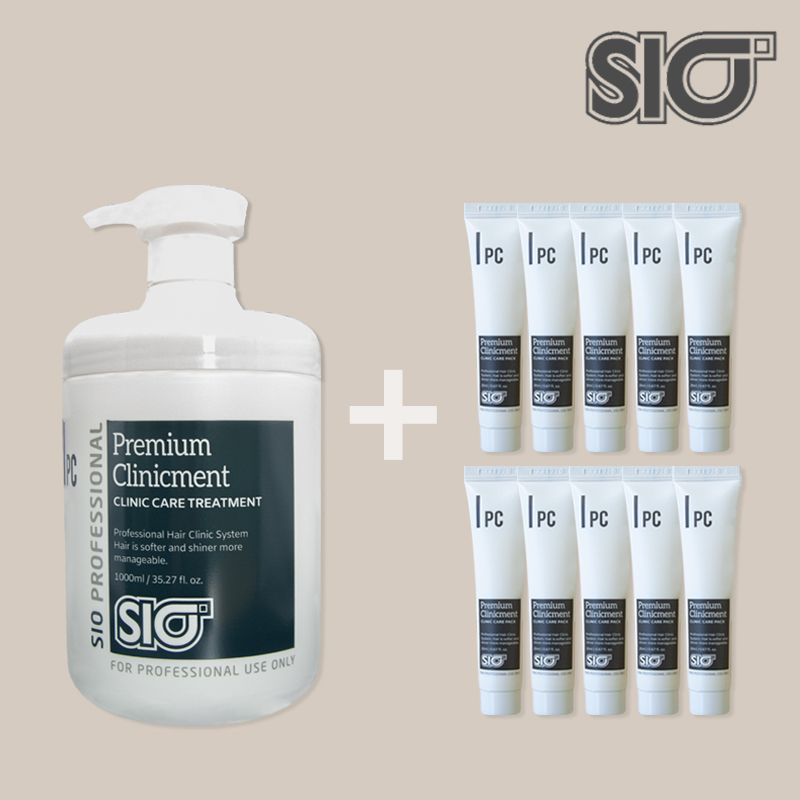(정품) 시오 전문가용 프리미엄 클리닉 트리트먼트 대용량 1,000ml + 미니어처(30ml) 10개 증정 / 살롱 헤어팩 : 앤뷰티플랜