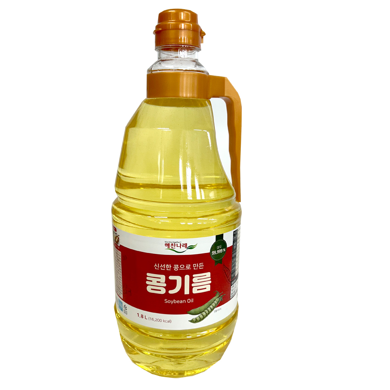 해찬나래 콩기름 1.8L 식용유 : 유명한푸드