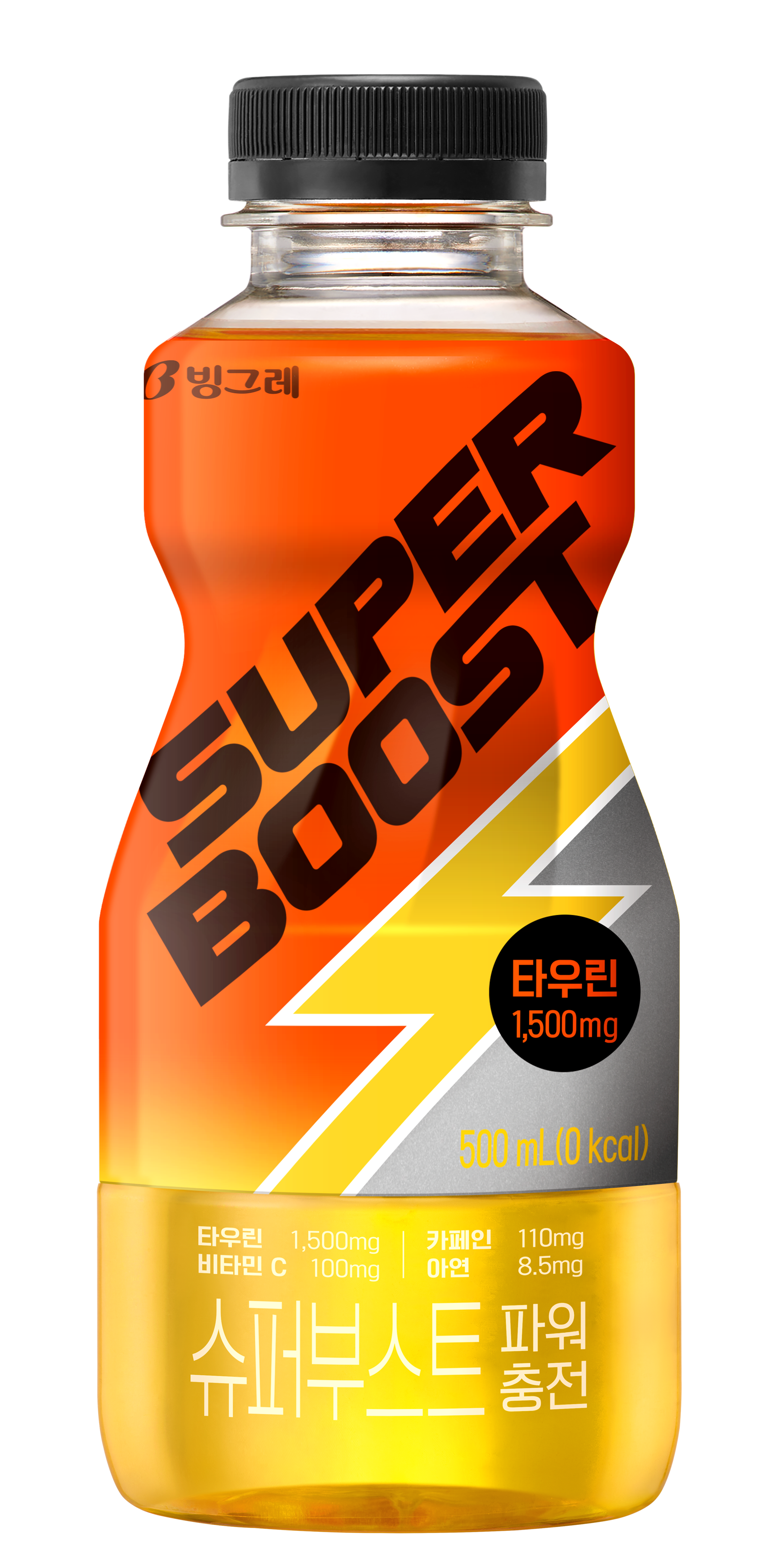 빙그레 슈퍼부스트 파워충전 500ml 12개 에너지음료 : milk N