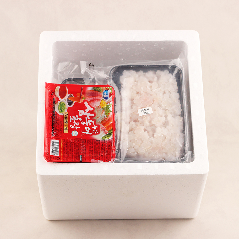 통영 자연산 아나고회 칠암식 세꼬시 순살 장어회 400g : 숨비해물