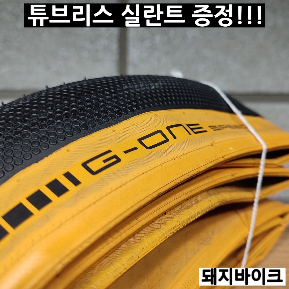 슈발베 G-ONE 스피드 TLE 클린처 튜브리스 그래블 자전거 타이어 : 돼지바이크