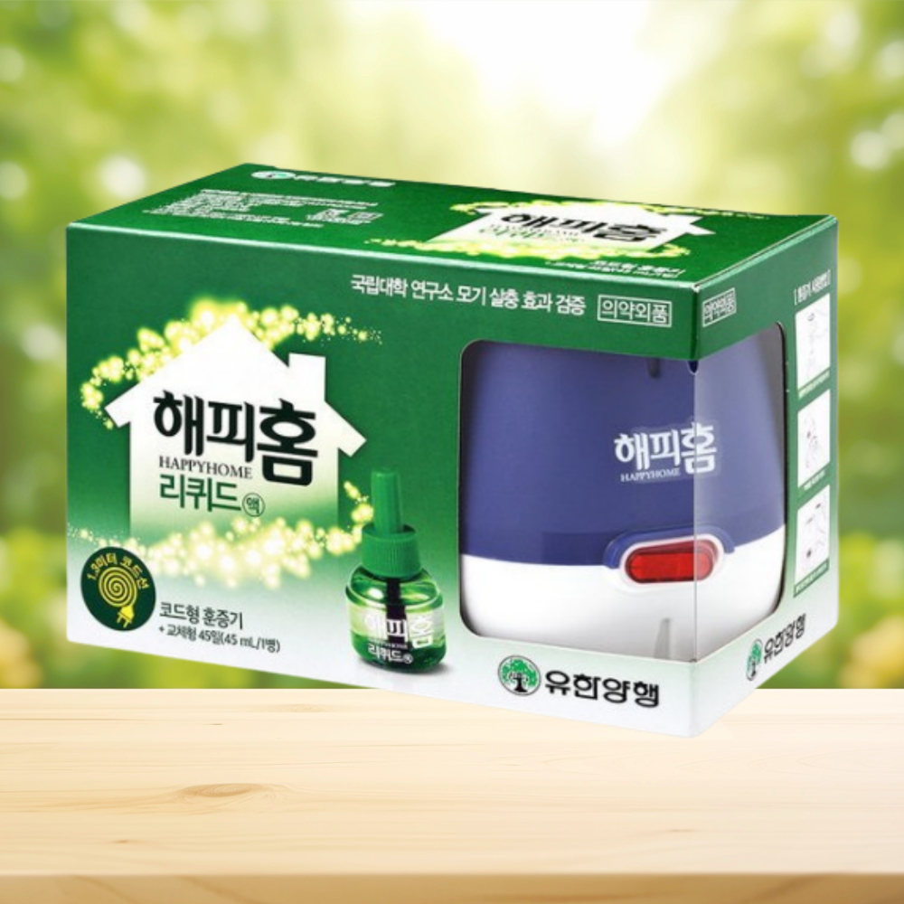 해피홈 리퀴드 훈증기 코드형+리필 45일 : 다다헬스케어