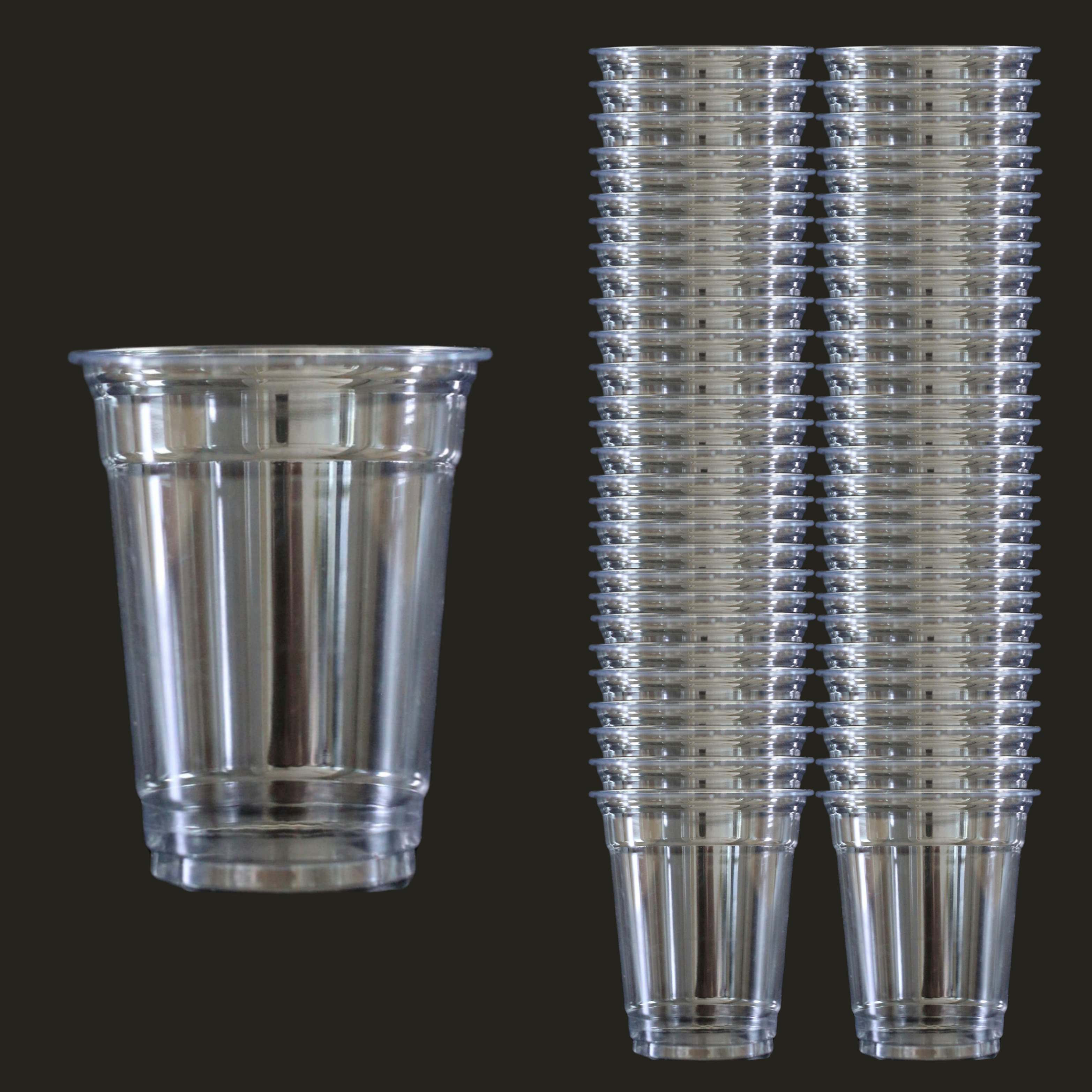 일회용 카페 디저트컵 투명컵 아이스컵 290ml 100개 : 모던커피
