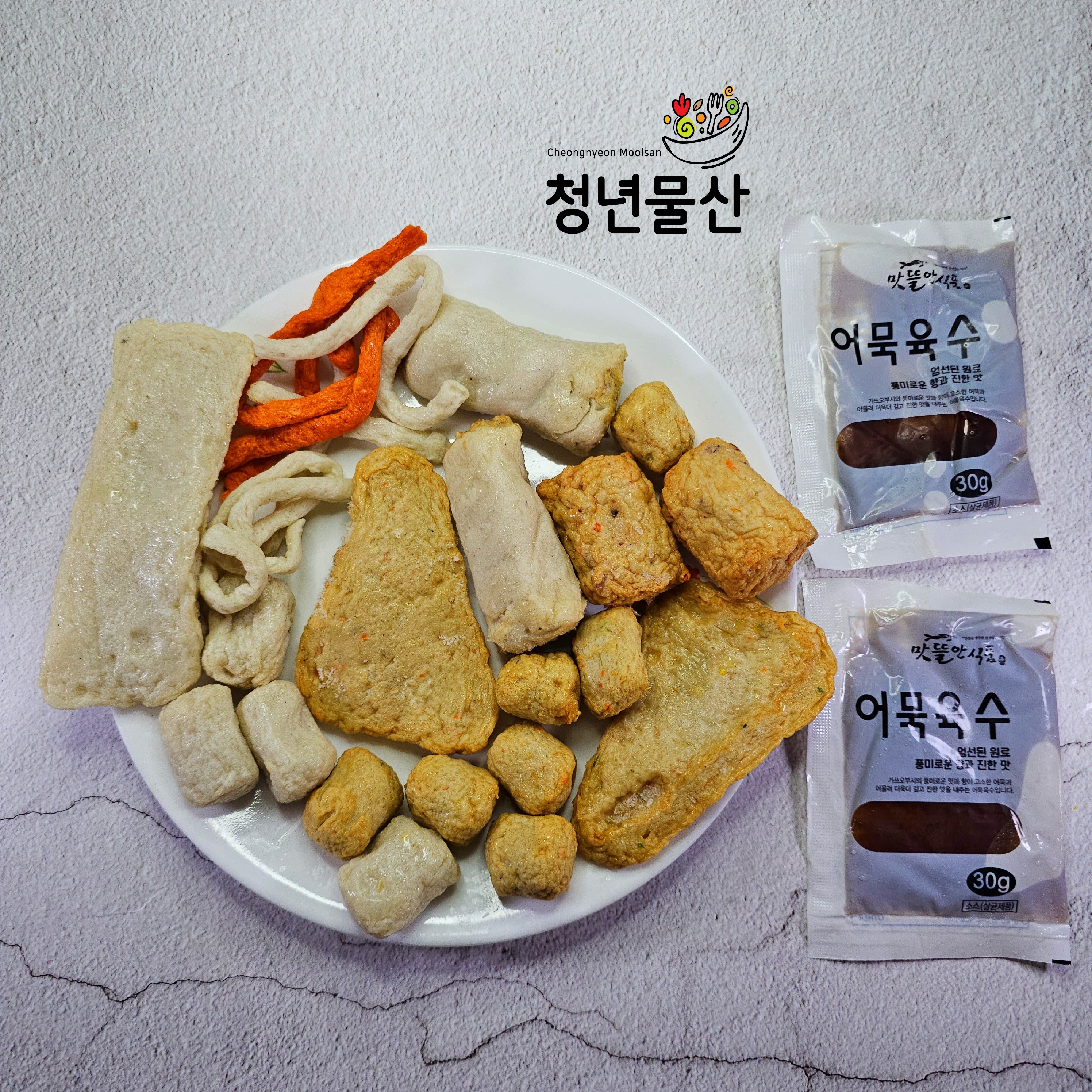 맛뜰안 부산어묵 어묵전골 400g : 청년물산