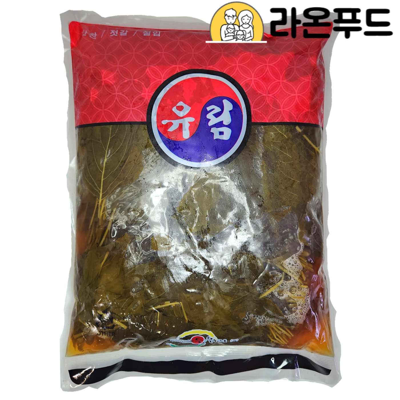 매실청깻잎 4kg 유림 대용량 반찬 밑반찬 업소용 : 라온푸드몰