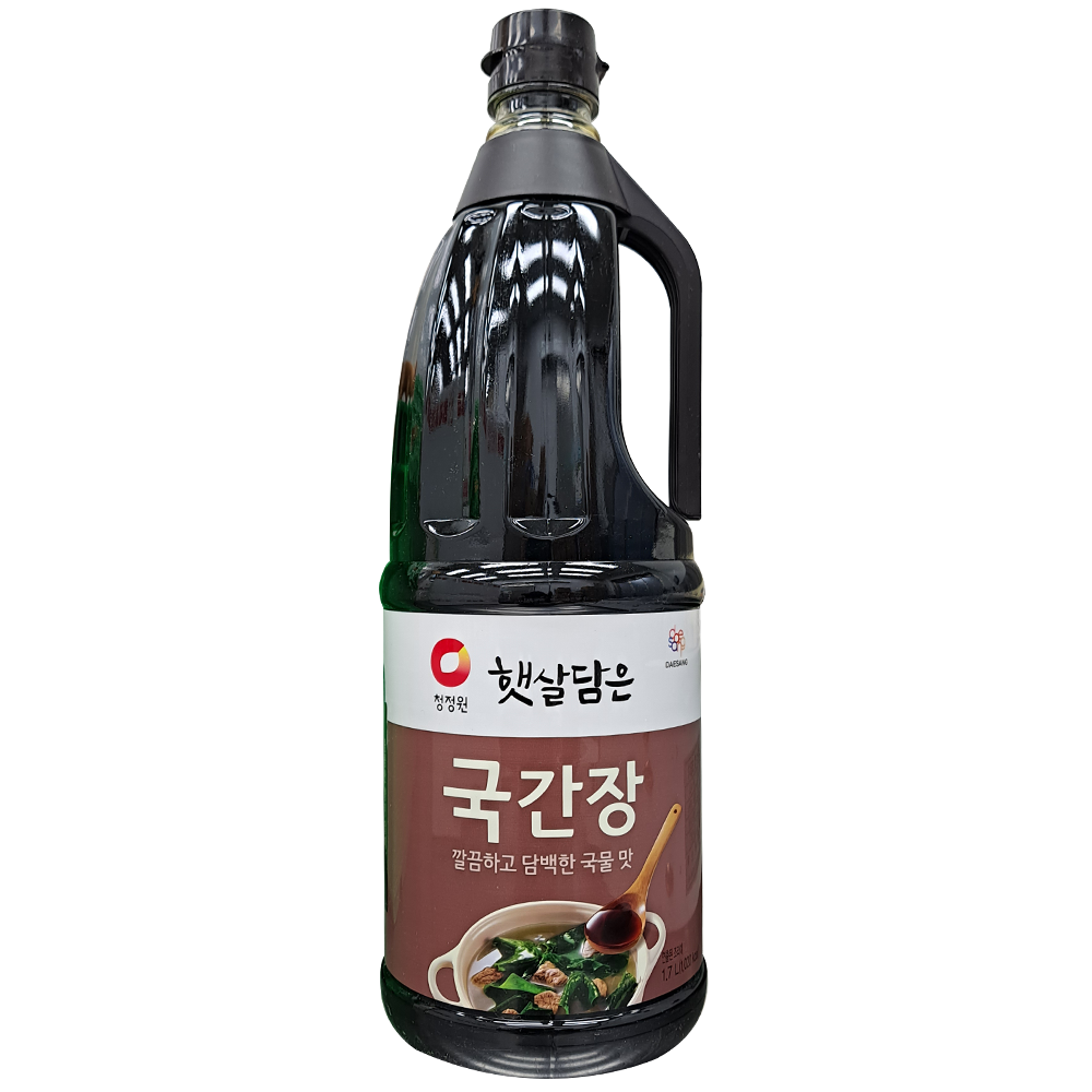 대상 청정원) 햇살담은 국간장 1.7L : 푸드엔마트