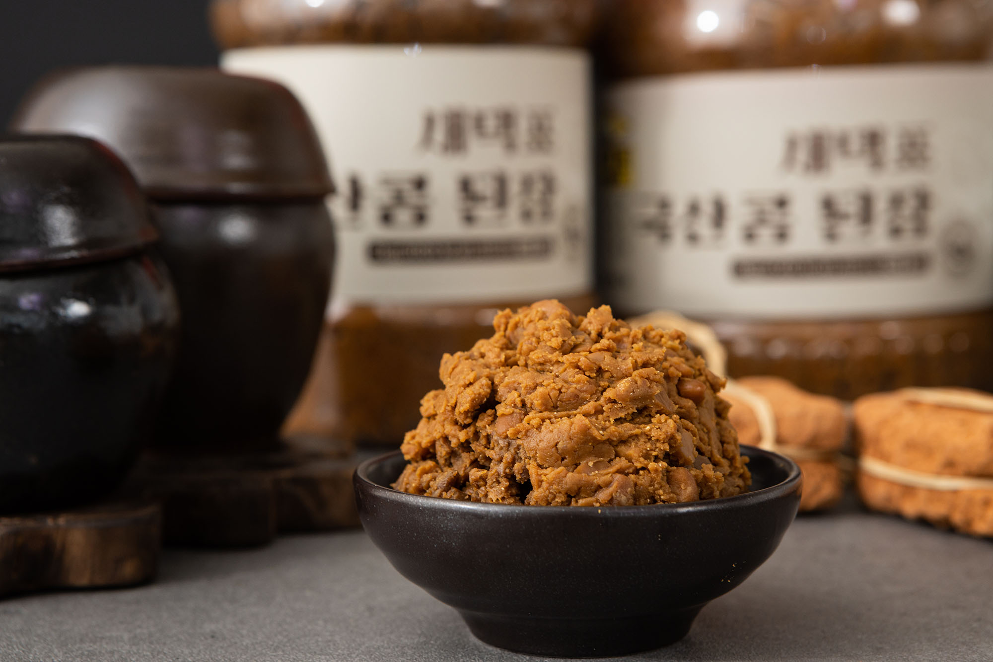 맛있는된장 집된장 된장찌개 된장국 저염된장 시골된장 강된장 : 새댁표개량메주