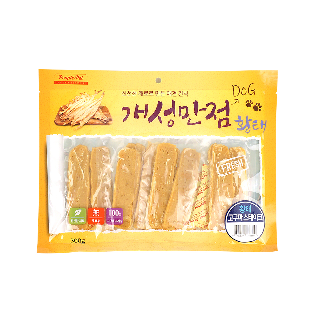 피플펫 강아지간식 개성만점 300g x15종 : 주식회사피플펫