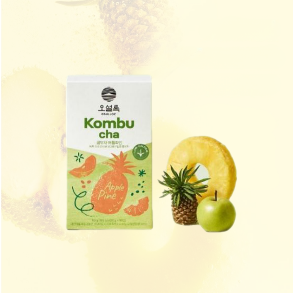 오설록 콤부차 애플파인 10입 1Box : 체리랑블루