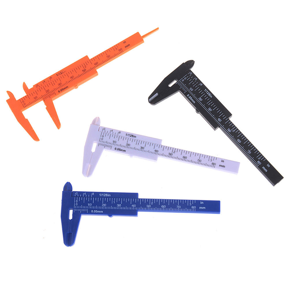 목공 금속 가공 배관 모델 제작 버니어 캘리퍼스 조리개 깊이 직경 측정 DIY 도구 0 80mm : 일오빌리지