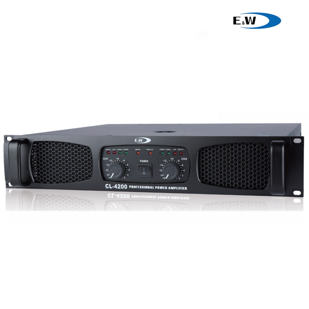 E&W CL4200 / 900W  2채널 파워앰프 : 스택오디오