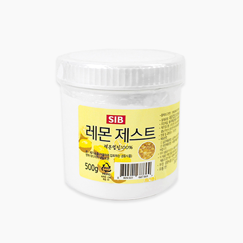 선인 레몬제스트 냉동 500g (레몬껍질100%) : 베이킹맘