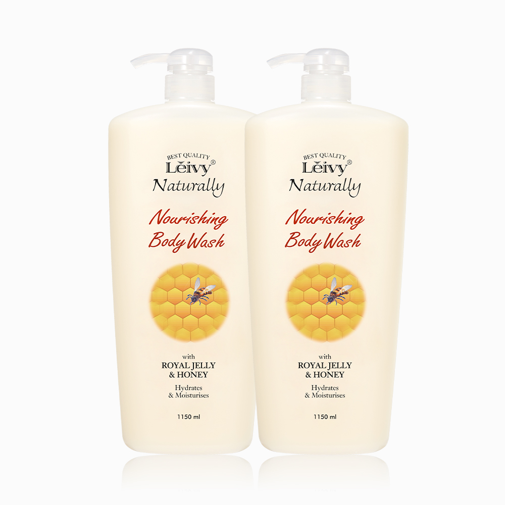 [1+1] 레이비 로얄젤리(풋사과향) 바디워시 1150ml + 1150ml : 레이비 LEIVY