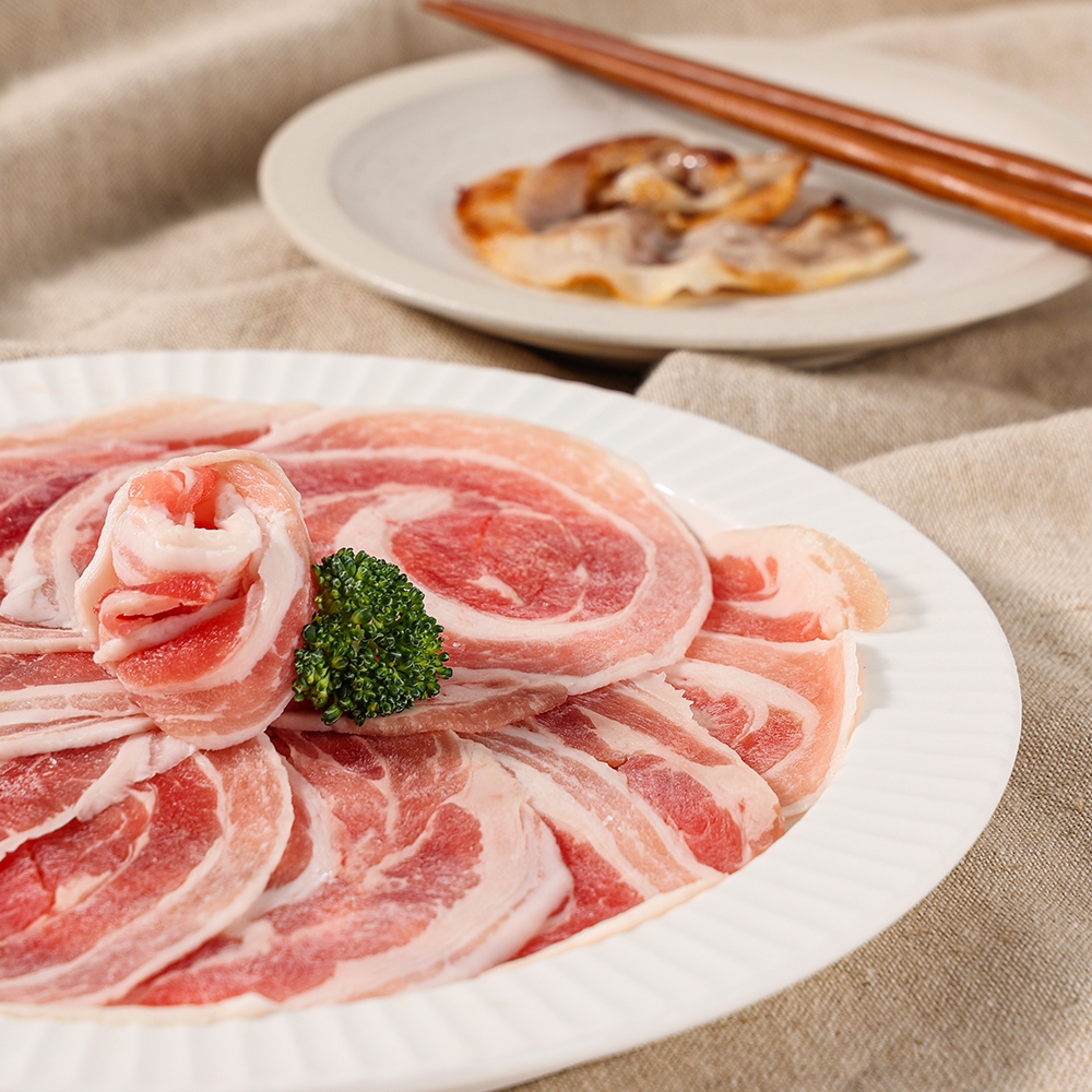 국내산 한돈 암퇘지 서초갈비 꽃삼겹 500g 꽃목살 돼지고기 급냉 냉삼 대패 삼겹살 : 정육단 고기백화점