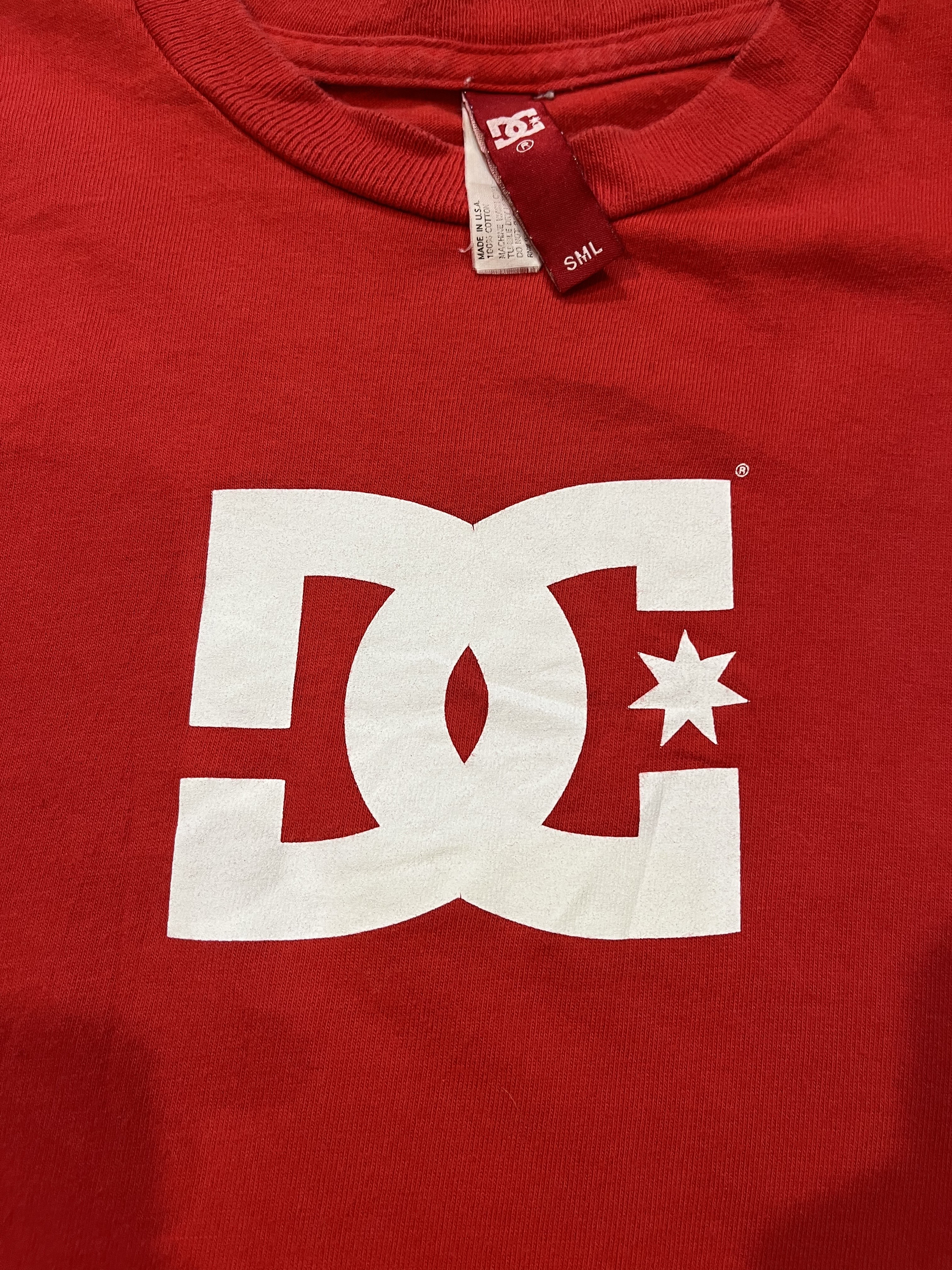D.C Shoe Logo T-shirts(Made In USA）  디씨 슈즈 로고 티셔츠(미국제) : 울트라마린빈티지