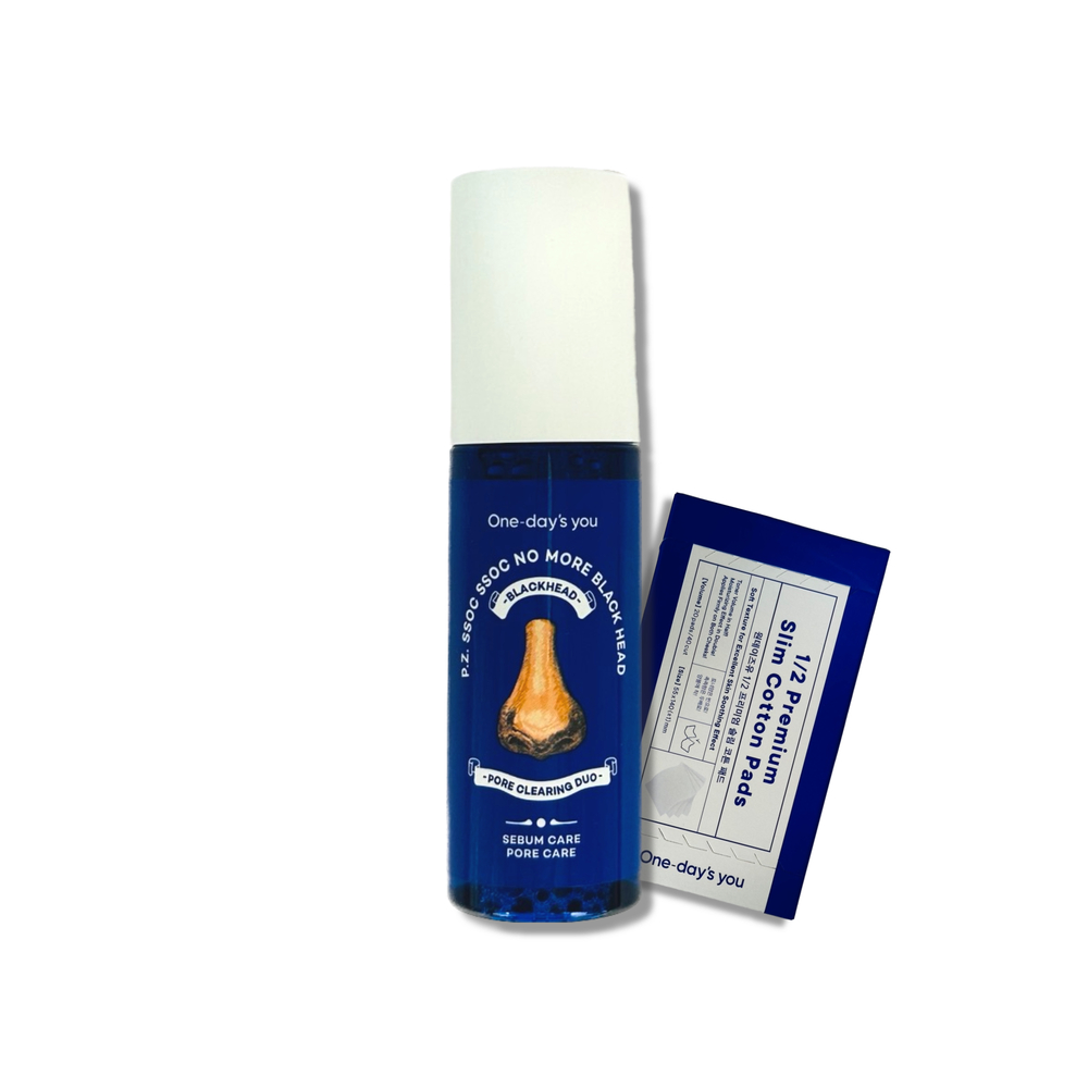 원데이즈유 피지쏙쏙 노 모어 블랙헤드 80ml +1/2 프리미엄 코튼패드 세트 : 건강한아빠