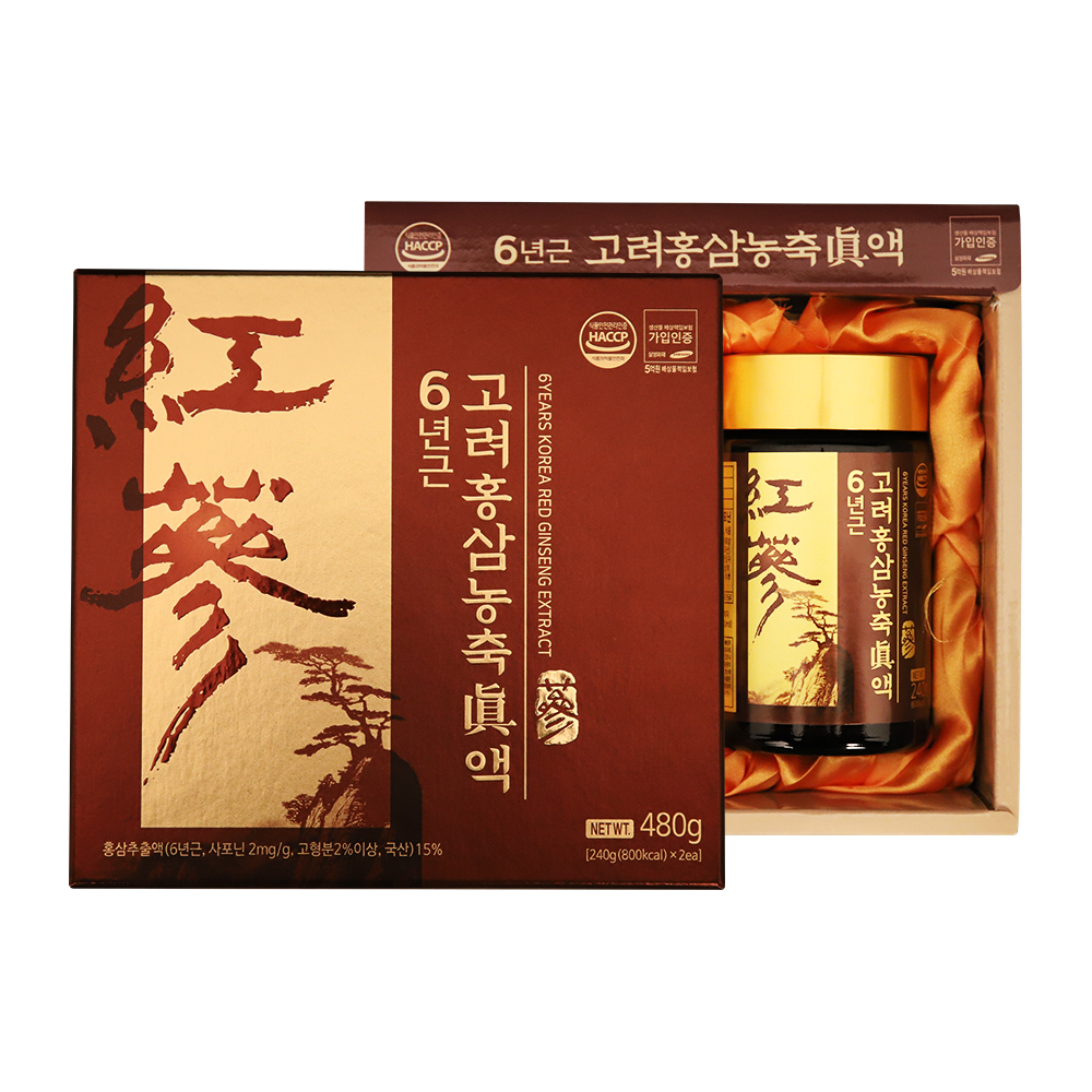 대한홍삼주식회사 6년근 고려홍삼농축진액 480g : HS 컴퍼니