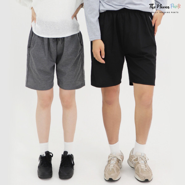 1+1+1 더나은 데일리 트레이닝 여름 반바지 남자 여자 남성 여성 헬스 스포츠 츄리닝 바지 운동복 : 더나은 주식회사