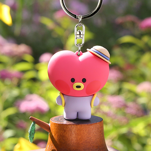 BT21 피규어키링 [피크닉] - 타타(TATA) : MONOPOLY