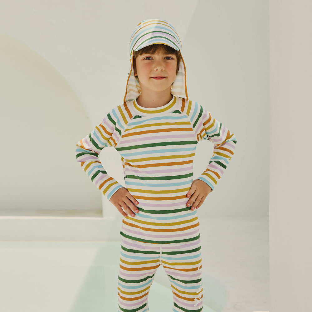 요바프 래쉬가드 상하의 SET_스트라이프 : YOBAAF