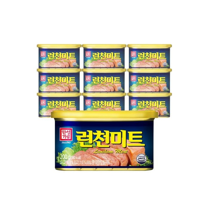 한성기업 런천미트 200g x 10개 : 설화의 할인마트