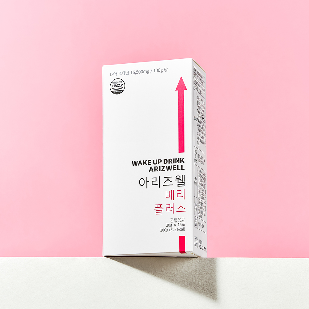 [아리즈웰 15포] 농축액상형 국내산 L아르기닌(아르지닌) 3300mg : 아리즈웰