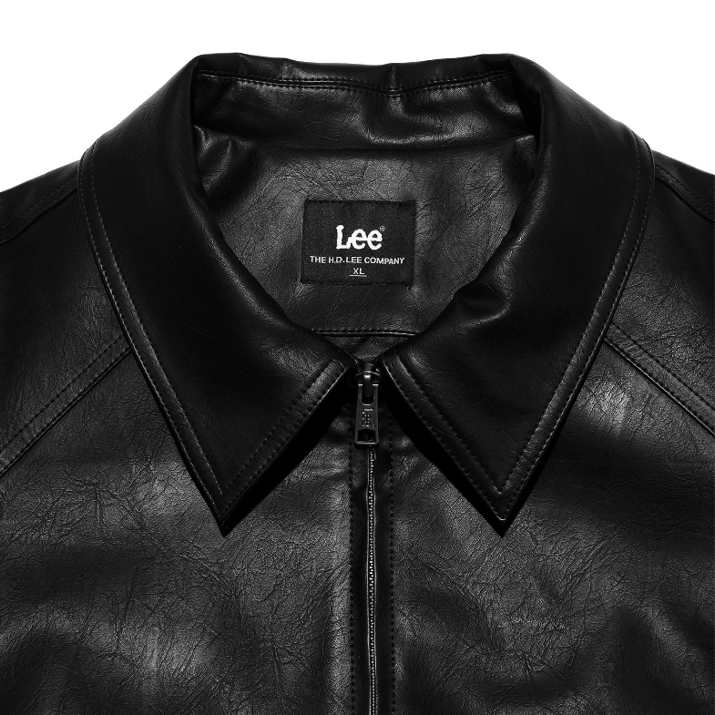 Lee 비건 레더 블루종 LE2401JK10 : 더나이슈