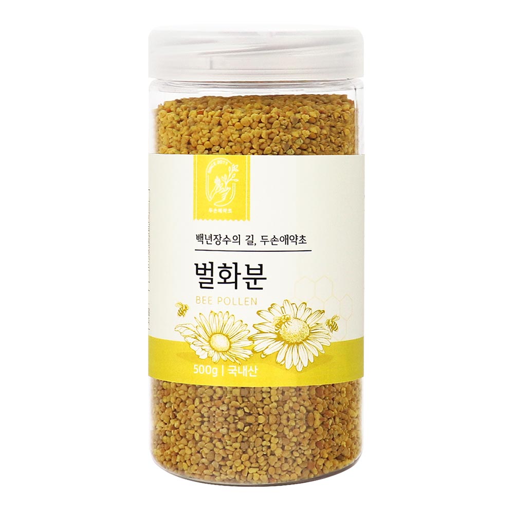 벌화분 꿀벌화분 먹는 벌꿀 화분 비폴렌 500g 국내산 : 두손애약초