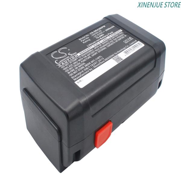 잔디 깎는 기계 배터리 25V/3000mAh/5000mAh 04025-20,8838, Gardena Accu-Spindelmaher 380 Li, 실린더 648872 : 폴리무역