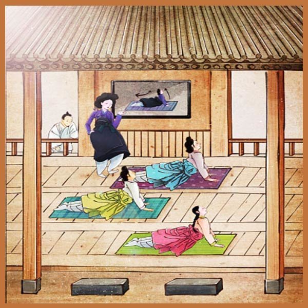 현대풍 장터 주막 시장 막걸리 행차 농사 요가 배달 들밥 파르텔 민속 포인트 벽지 시트지 롤스크린 : 으뜸데코