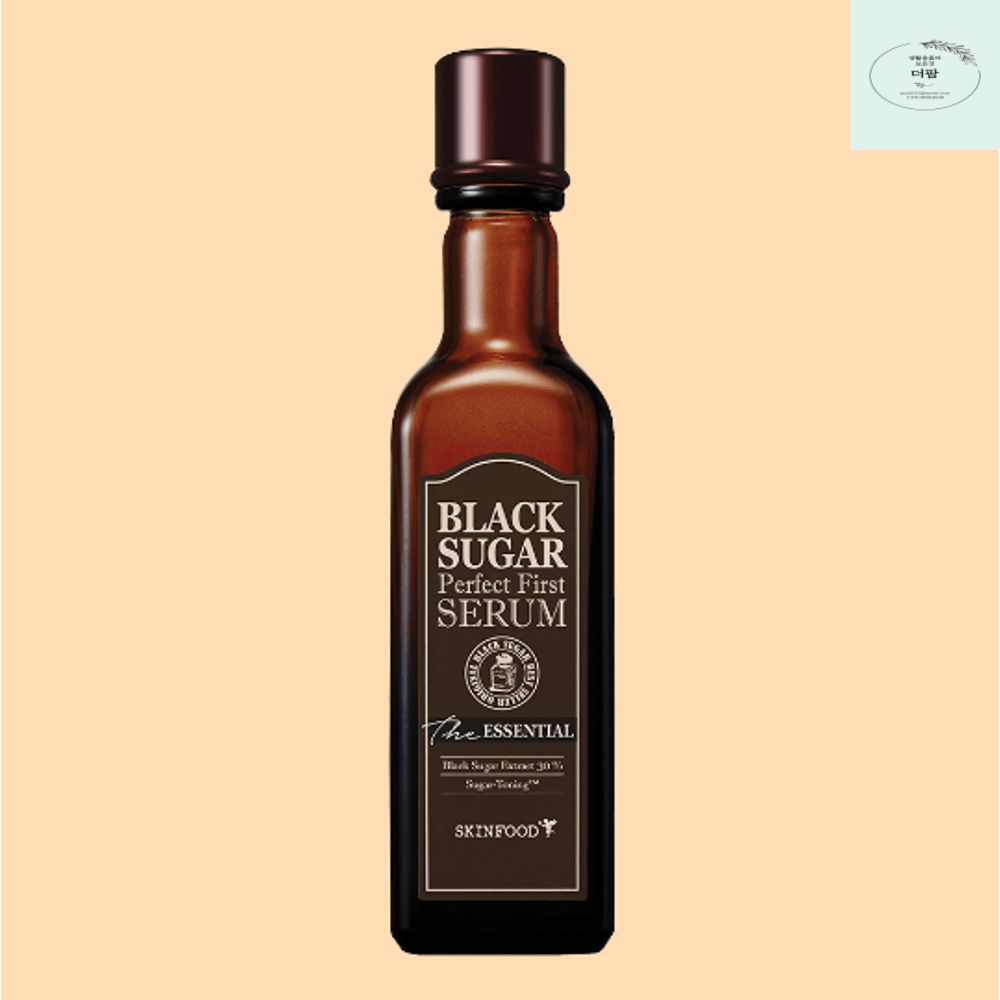 스킨푸드 블랙슈가 퍼펙트 첫세럼 더에센셜 120ml 촉촉한 매끈한 피부 : 더팜다팜