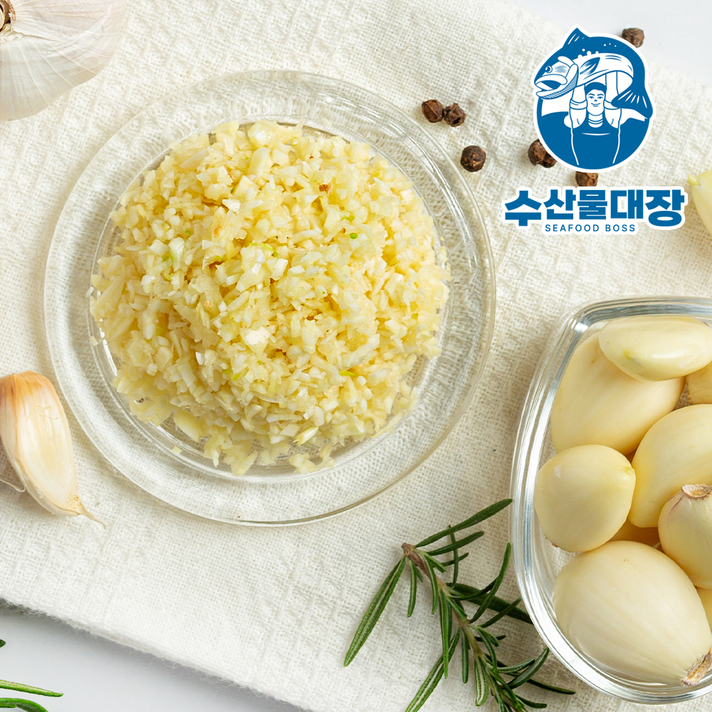 냉동 다진마늘 1kg 첨가물 없는 100% 간마늘 : 수산물대장