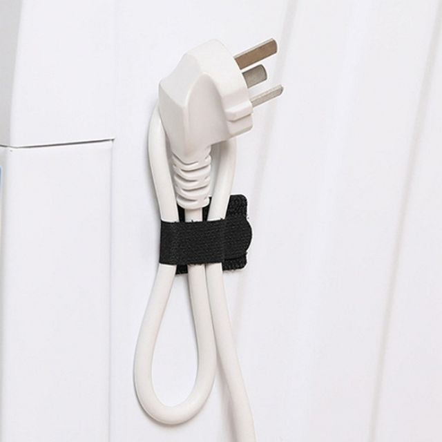 콰이트 전선정리타이 선정리찍찍이 케이블고정 랜선정리 부착식 : 콰이트