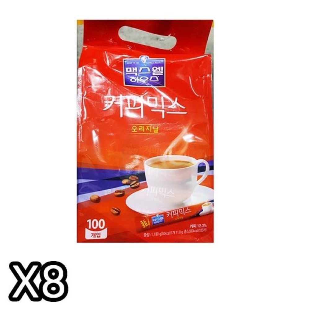 당신의 맛 일회용 커피믹스 맥스웰 100TX8 : 하우스주니