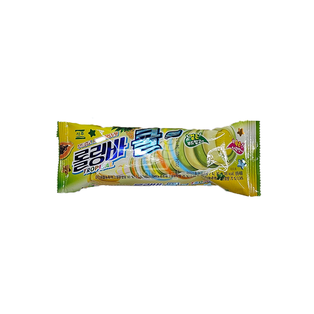 롤링바 서주아이스크림 막대아이스크림 딥브라운 쿨트로피컬 28개 : 레알마트