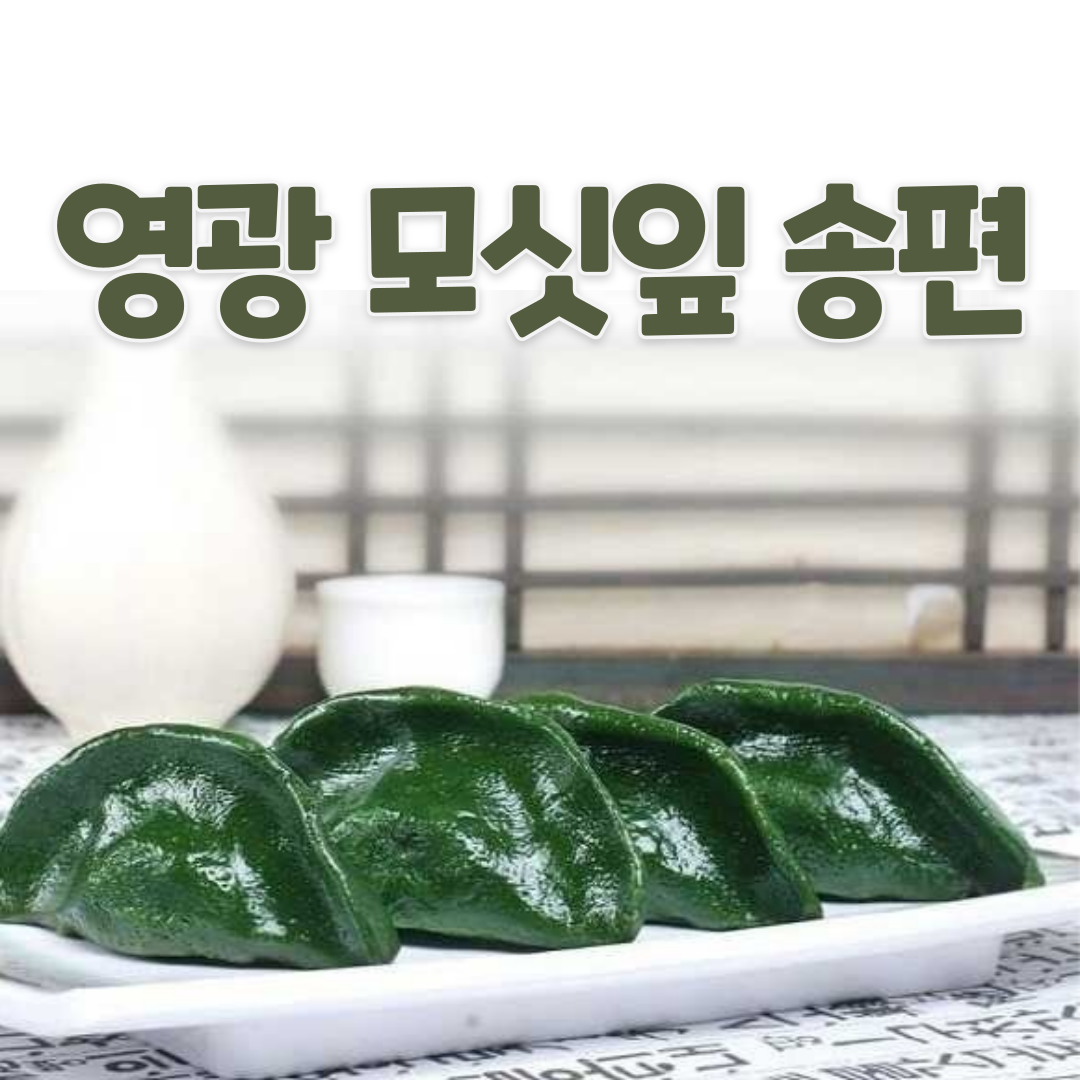 전라도 집시맨 영광 모시 송편 모싯잎송편 명품 알찬 생모시떡 기피동부 모시개떡 : 집시맨RV