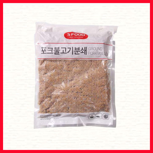 에쓰푸드  포크불고기분쇄 1kg : 에스푸드와 청정식품 제품