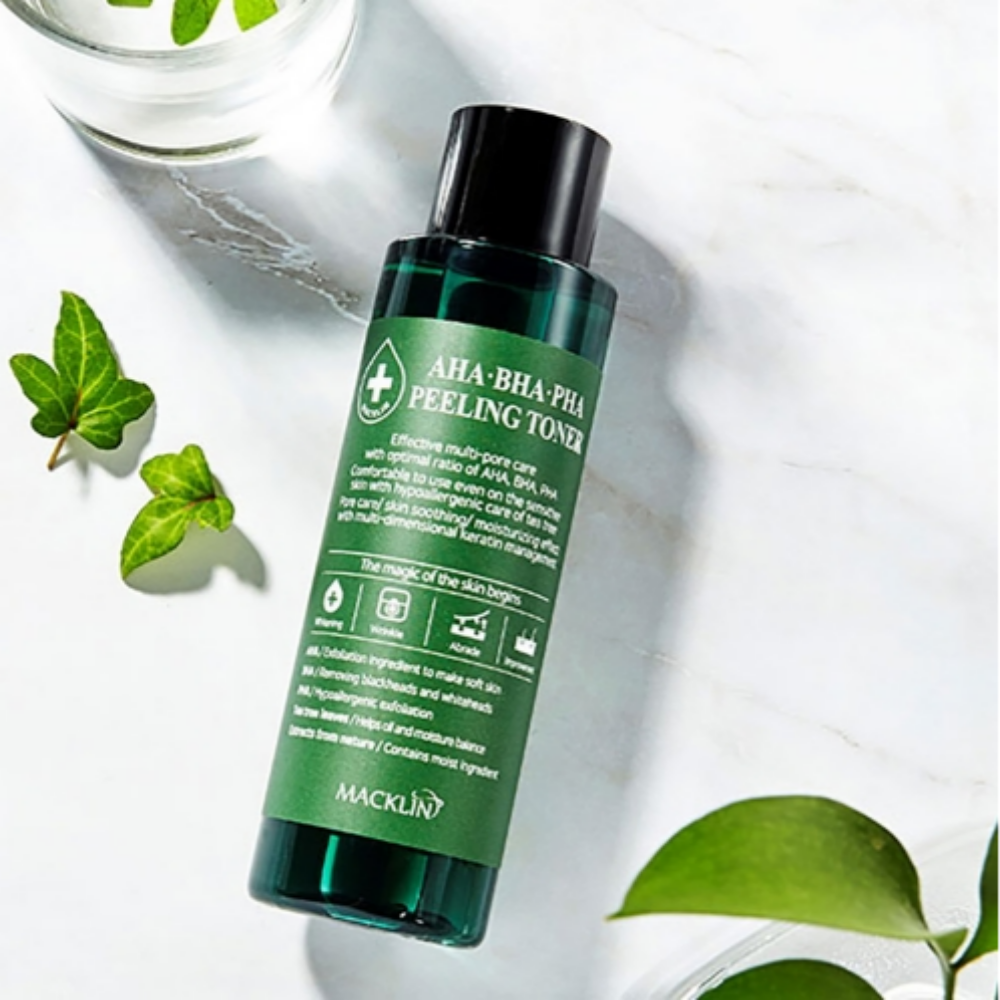맥클린 AHA BHA PHA 아하바하파하 필링토너 150ml : 미생소