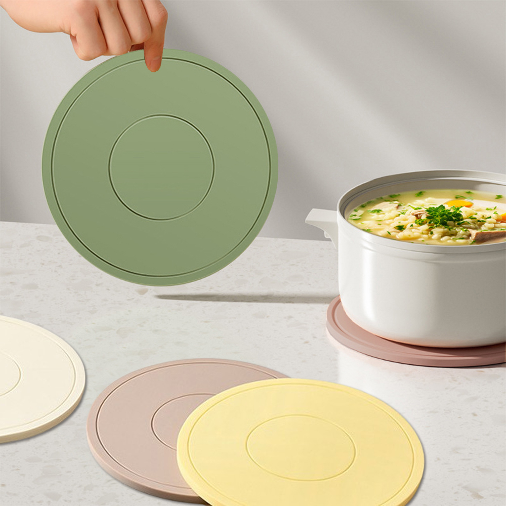 베이직 실리콘 냄비받침 6.5T 냄비받침대 6color : 살림하는집