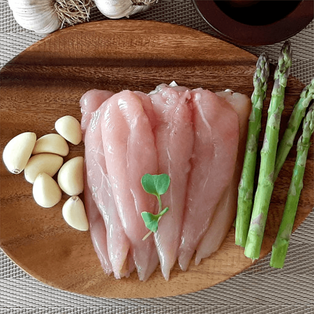 생 닭가슴살 닭안심살 2kg 3kg 5kg 냉장 1kg 개별포장 : 굿앤쉐프