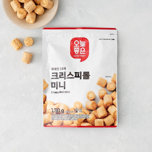 오늘좋은 국내산 19곡 크리스피롤 미니 130g : 롯데마트단독상품공식몰