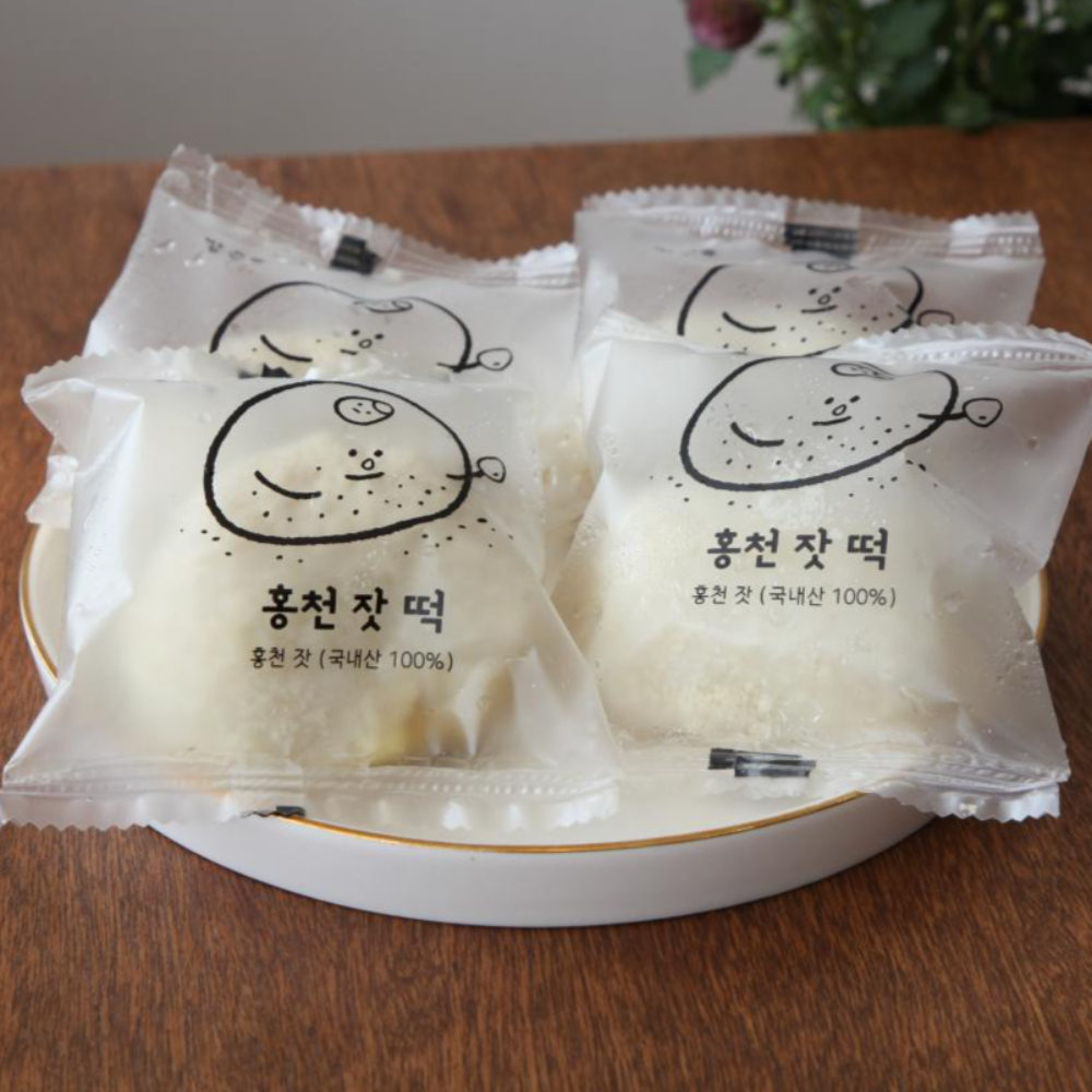 홍천 국내산 잣떡 선물용 무방부제 흑임자 누룽지 찹쌀 떡 수리취떡 약밥 : 줄스클럽