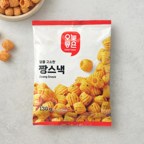 오늘좋은 달콤고소 짱스낵 130g : 롯데마트단독상품공식몰