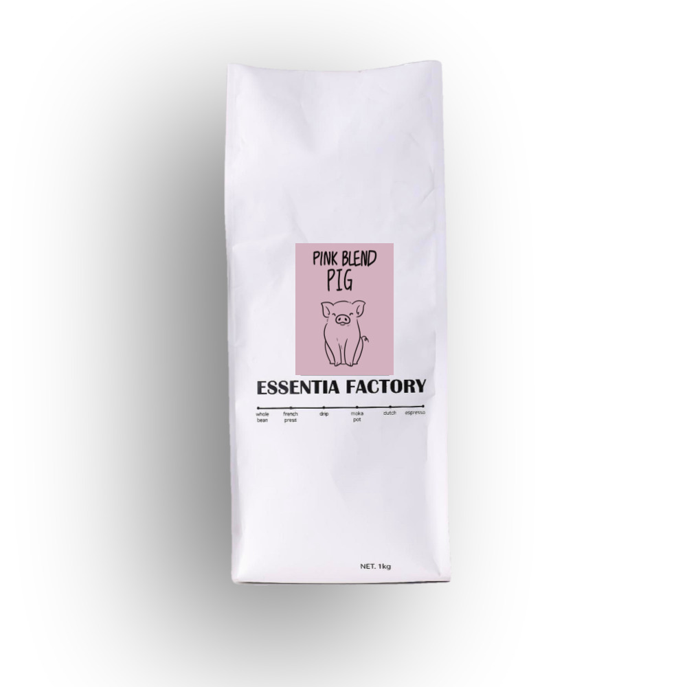 핑크 피그 블렌딩 원두 1kg 에티오피아 산미 블렌드 커피 납품 콩 : 에센티아 팩토리