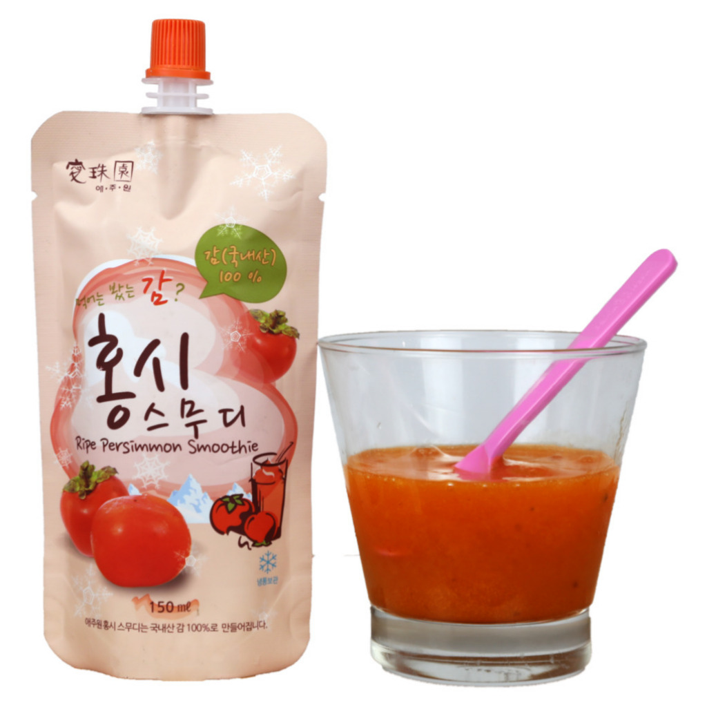 아이스 홍시 스무디 10팩(150ml) 냉동홍시 주스 : 농부의시간